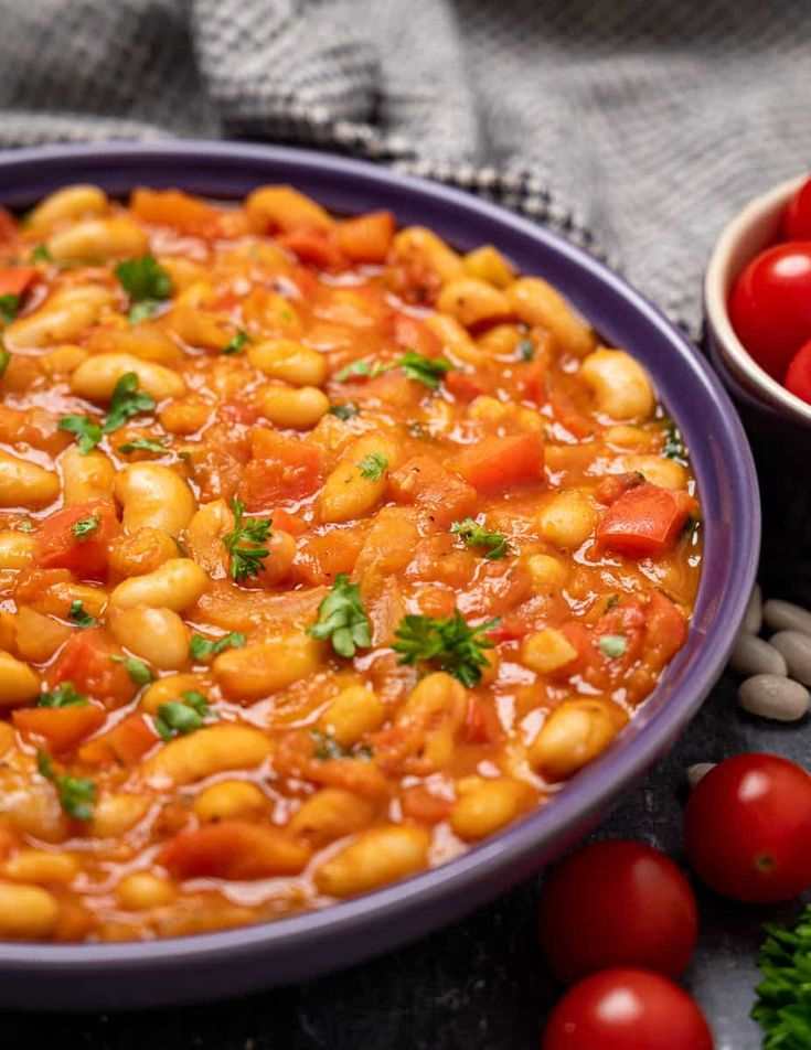 Spanish White Beans stew